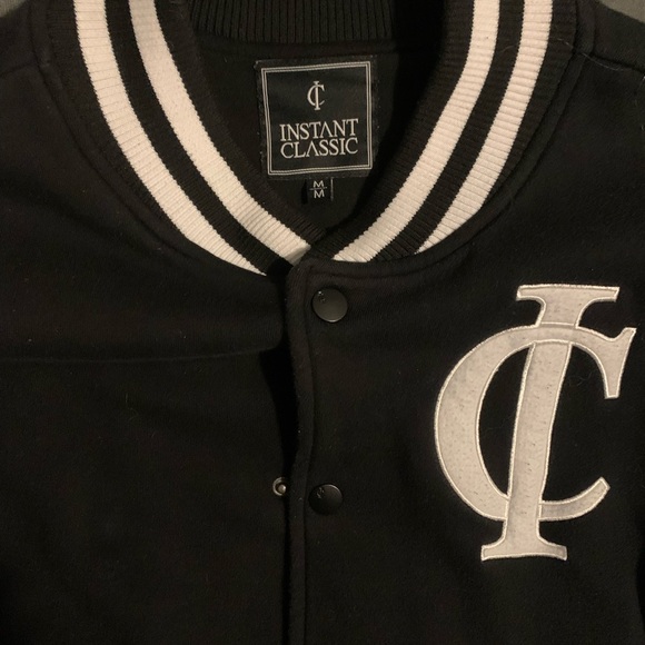 Black Varsity style jacket - Picture 1 of 3